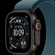 Katjmer Pro Smart akıllı saat 49 mm geniş ekran turuncu kordonlu