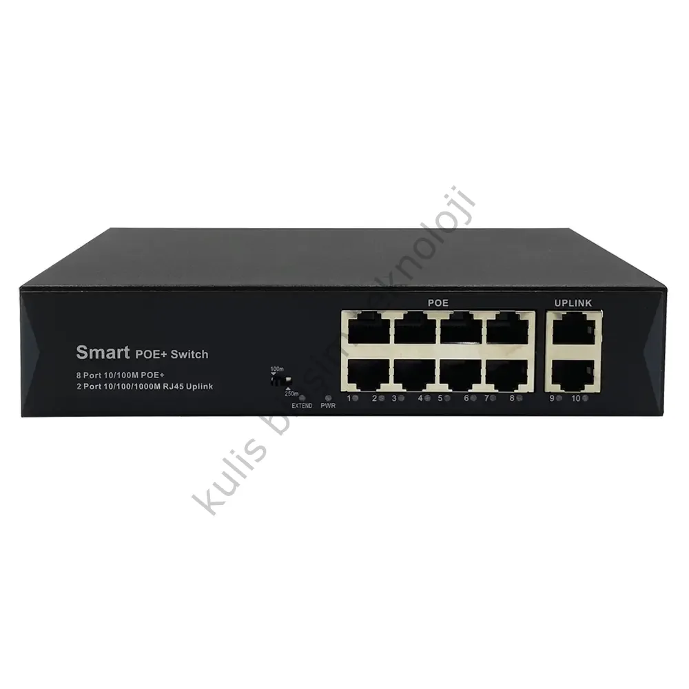 MYCAM MY-4323 8+2 8PORT POE SWİTCH 100W PG-H1108PLS
