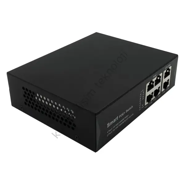 Mycam MY-4322 4+2 4 port poe switch 65w PG-H1064PLS-Poe Siviç