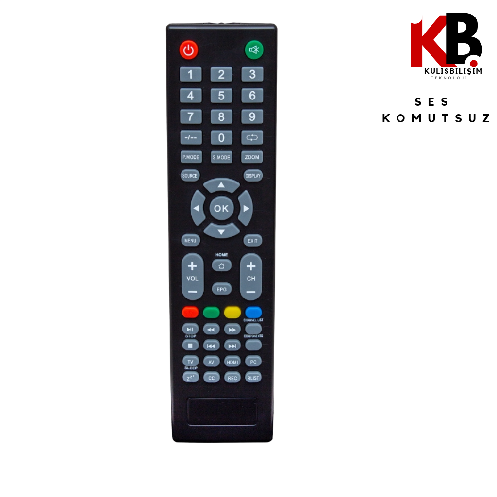Dijitsu TV Kumandası FS 0084 | Uyumlu Yedek Kumanda