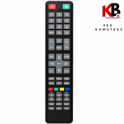 Dijitsu 1193 TV Kumandası  Yedek Kumanda Modeli