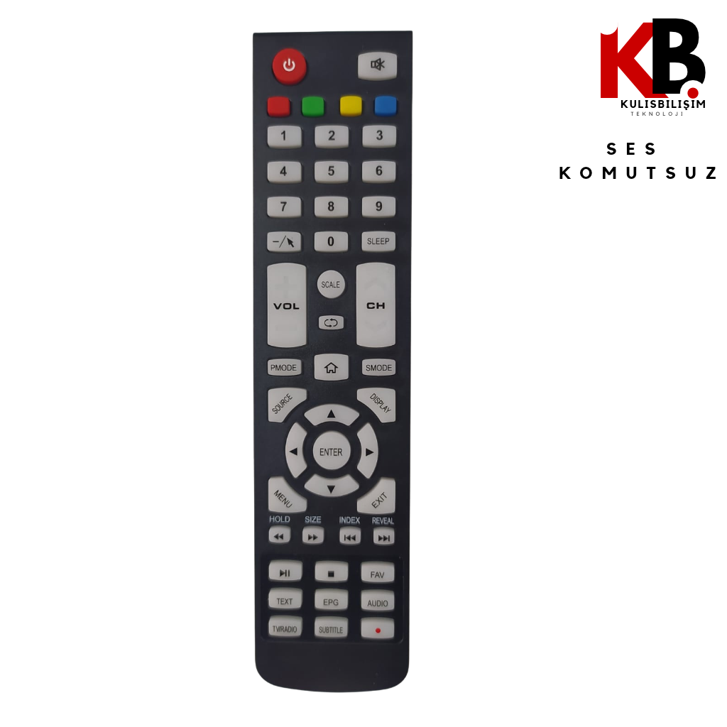 Awox TV Kumandası 1188  Uyumlu Yedek Kumanda