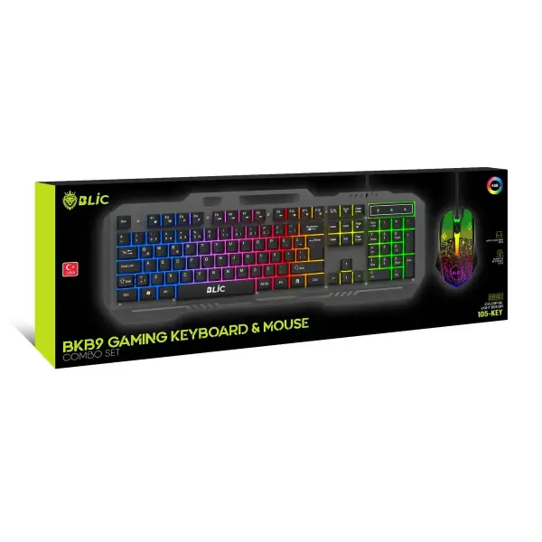 Blic Bkb9 Rgb Gaming Kalavye Kablolu Mekanik