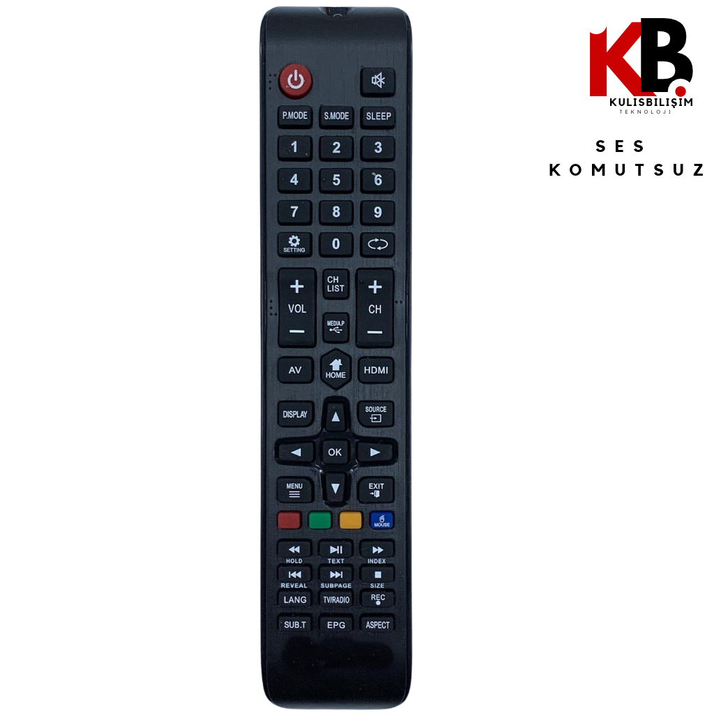 Dijitsu TV Kumandası 1196  Uyumlu Yedek Kumanda