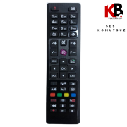 Vestel Netflix Tuşlu TV Kumandası 1204  Uyumlu Yedek Kumanda