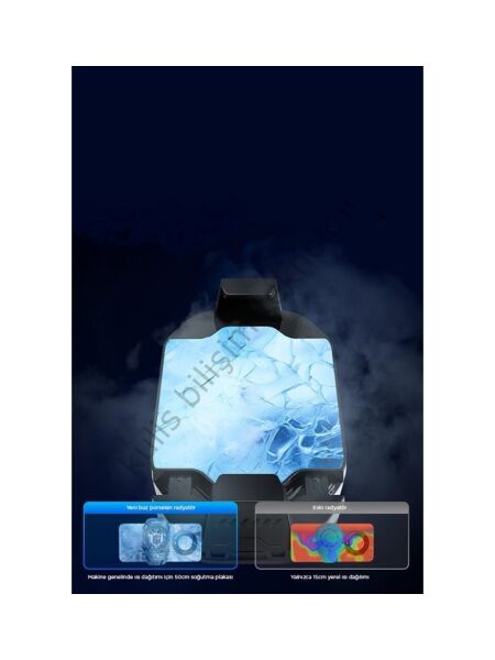 Torima F-25 Cep Telefonu Soğutma Fanı buzlu