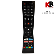 Vestel TV Kumandası 1180  Regal SEG Toshiba Uyumlu Akıllı Kumanda