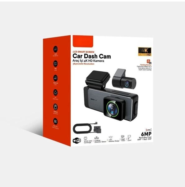 Blic blm-70 Dashcam Araç Kamerası Ön Arka Araç İç Dış