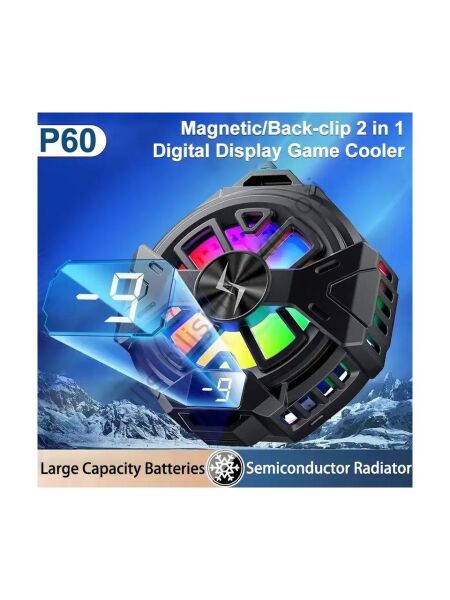 Oyun Performansınızı Katlayan P60 Buzlu Manyetik Telefon Soğutucu