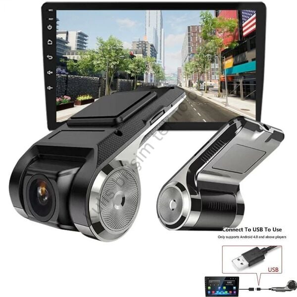 Araç Kamerası Usb'li Android Teypler İçin Twogo GO-1230AND R7