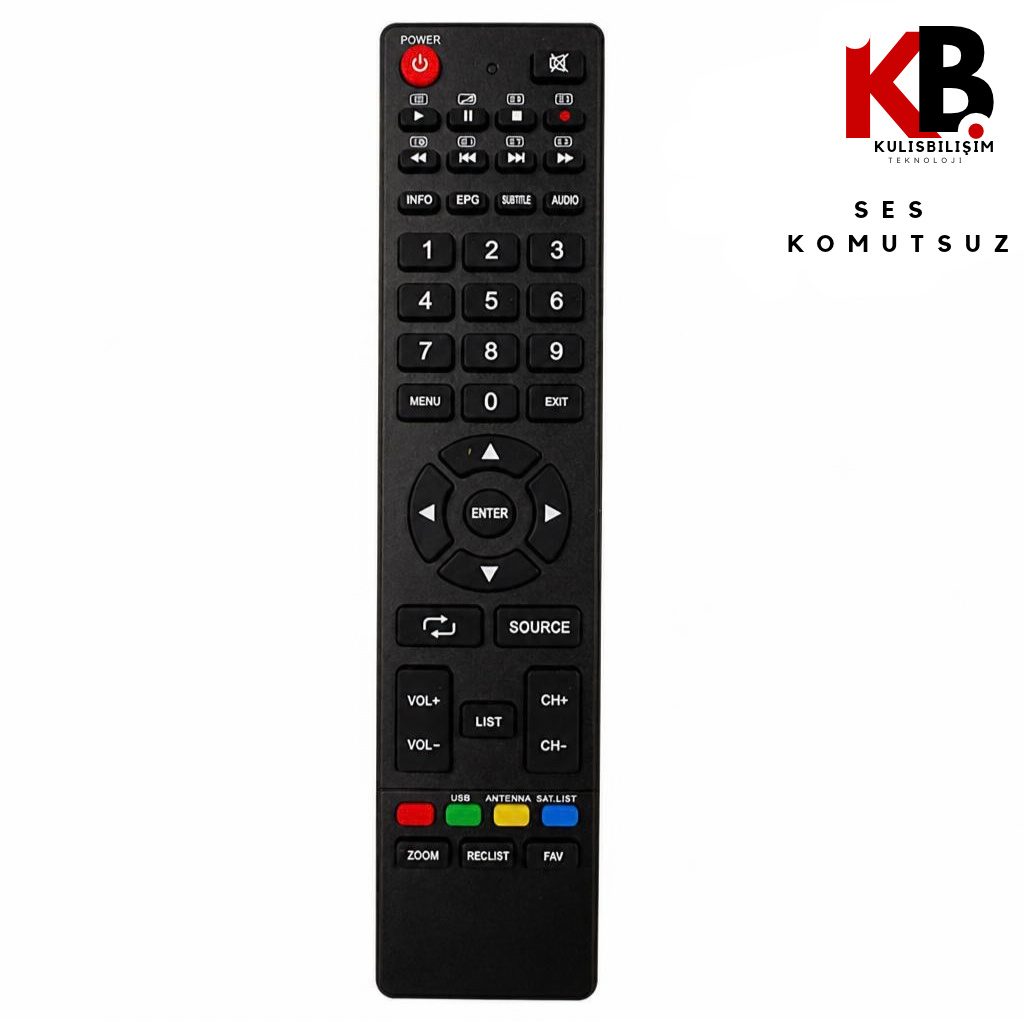Sunny TV Kumandası 1144  Uyumlu Yedek Kumanda