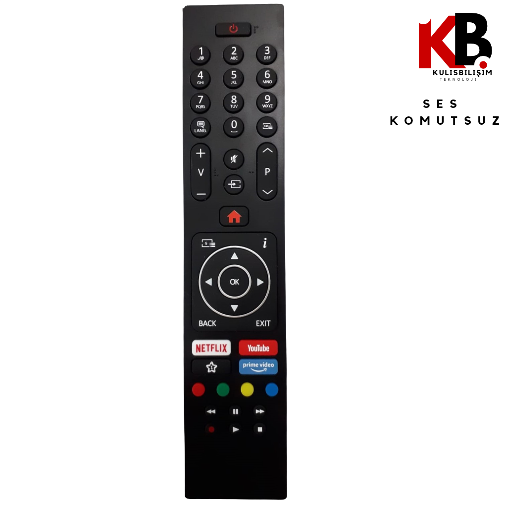 Vestel TV Kumandası Yeni Nesil LCD Uyumlu Yedek Kumanda-1184