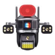 Avenir AV-S311 6MP 3 Kameralı Sirenli PTZ Wifi Kamera