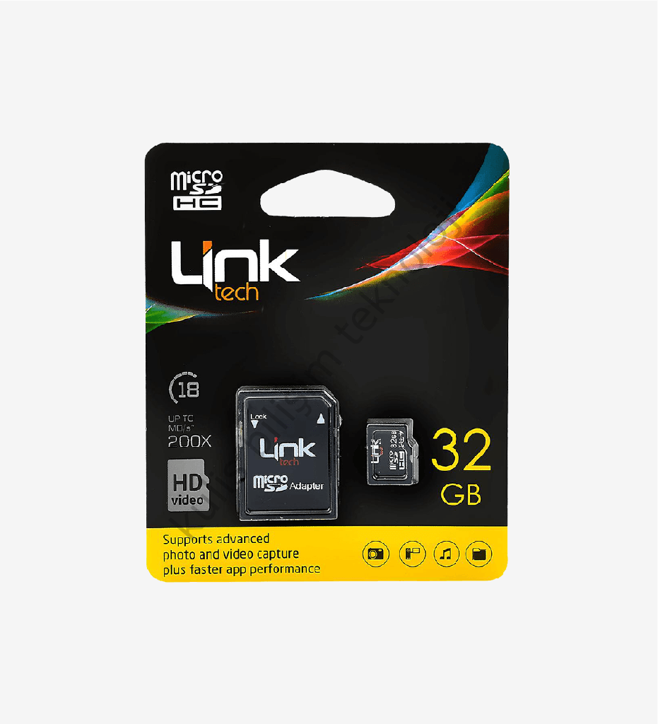 Linktech M105 32GB U3 Micro SD Hafıza Kartı