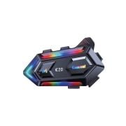 Teknokulis C20 Motor Kurye Kask Kulaklık Rgb Modlu Bluetooth Motosiklet Kulaklık 5.3 Bluetooth Interkom