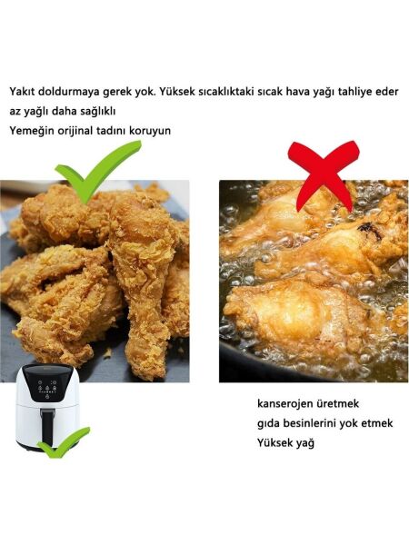 Xiaomi Silencare 5L Akıllı Airfryer Fritöz - AF40D01: Sağlıklı ve Hızlı Pişirme Teknolojisi