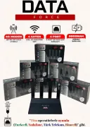 DataForce Sim Kartlı Taşınabilir Modem 5000mAh – 4 Portlu, Hızlı Wi-Fi, Güçlü Çekim & Uzun Pil Ömrü