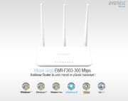 Everest EWR-F303 300Mbps 2.4Ghz 1Xwan+3Xlan Port Wireless Router