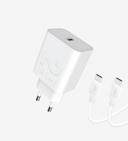 Linktech T459e Strong USB-C – USB-C PD 25W Hızlı Şarj Aleti