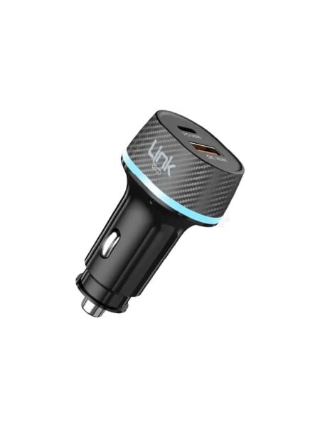LinkTech C433 55W Dual PD30W + QC25W Araç Şarj Adaptörü