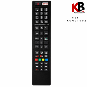 Vestel TV Kumandası  Vestel Netflix-YouTube-Play Tuşlu FS 0094 Uyumlu Yedek