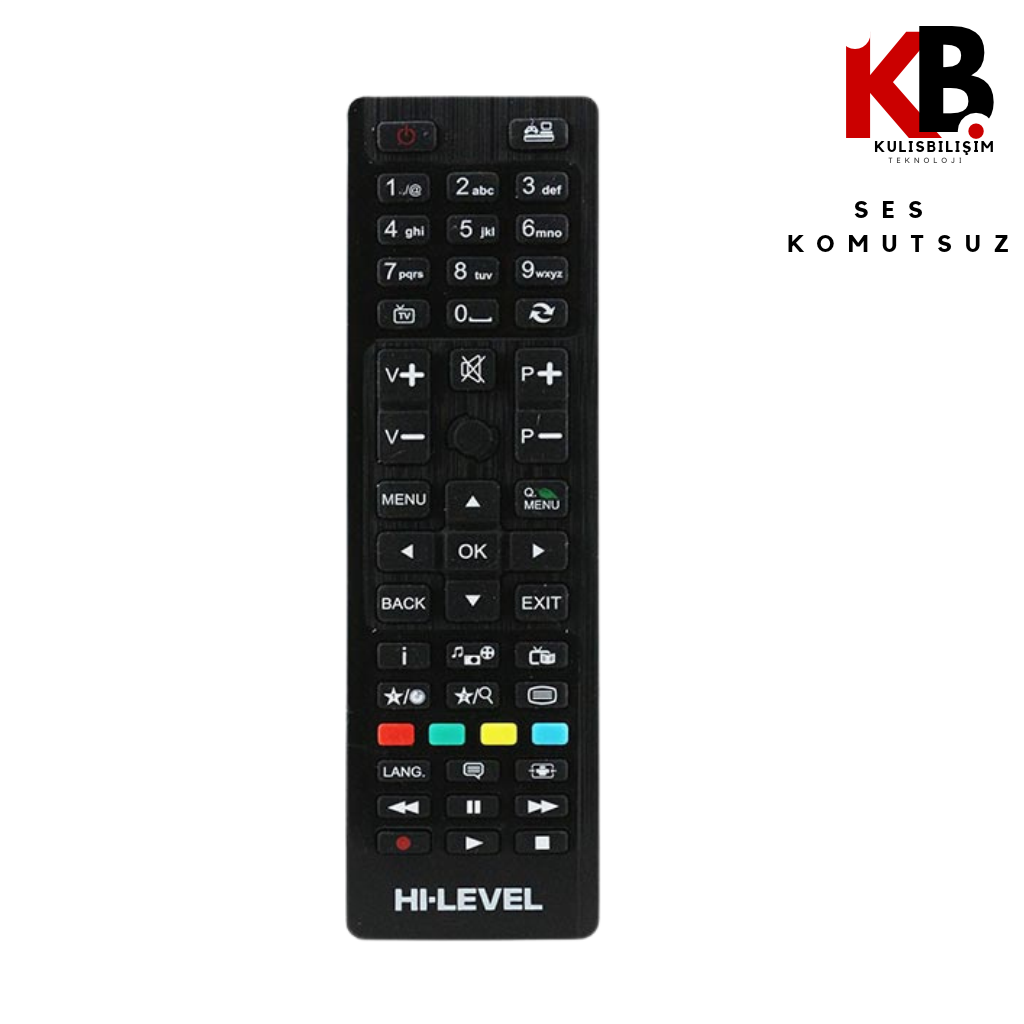 Hi Level TV Kumandası | Hılevel-Vestel 1160 Uyumlu Yedek Model