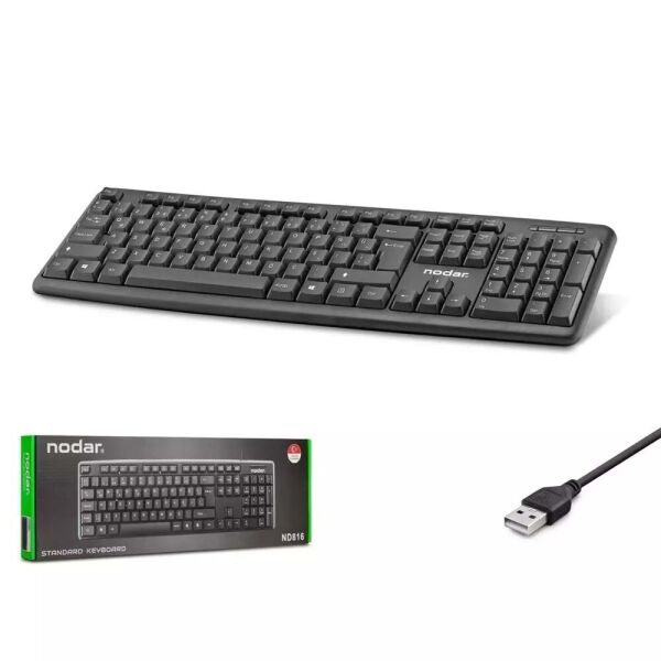 Nodar ND816 Standart Usb Q Klavye