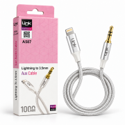 lightning aux kablo linktech-a587 kutu urun