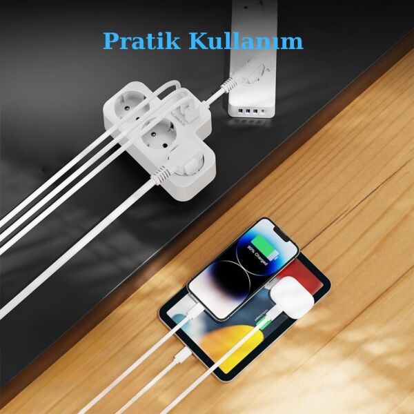 BLİC FTR-25 Akım Korumalı Priz, Duvar Priz Çoğaltıcı