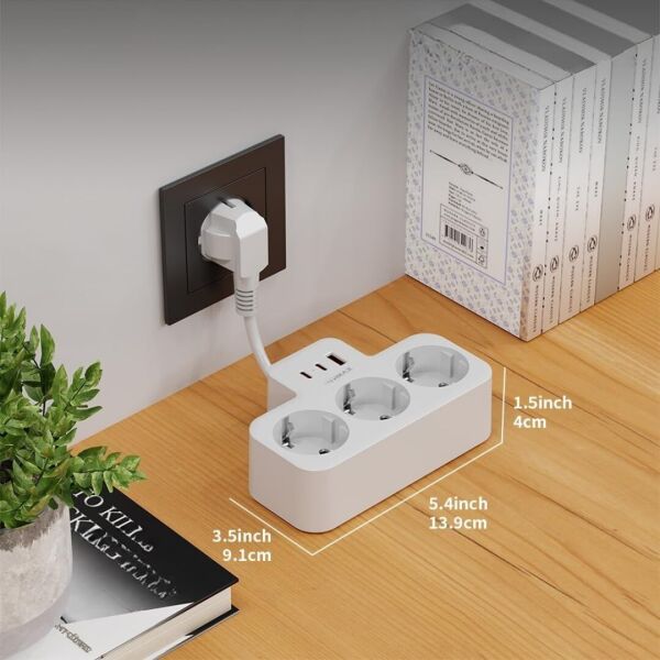 BLİC FTR-25 Akım Korumalı Priz, Duvar Priz Çoğaltıcı