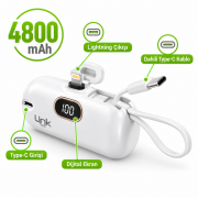 Mini Powerbank | Linktech EP54 4800 mAh Taşınabilir Şarj