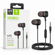 Kablolu Kulaklık | Linktech H15 3.5mm Bass Stereo