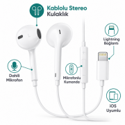 Lightning Kulaklık | Linktech H307 iPhone Uyumlu Kulak İçi Kulaklık