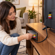 3RCA Tos Kablo | Powermaster 3+3 RCA 1.5 Metre Ses Görüntü