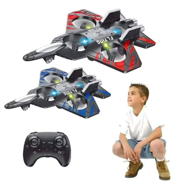 Katjmer F166 Uçak Flying Club Dayanıklı Köpük Gövdeli 2.4ghz Uzaktan kumandalı 360Derece