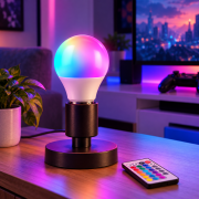 Rbr 10W E27 Kumandalı RGB Led Ampul 920 Lümen 6500K