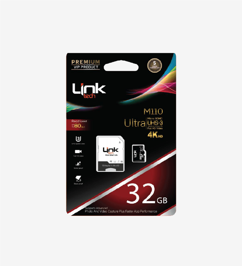 Linktech M110 32GB Micro SD Hafıza Kartı