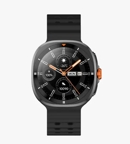 Linktech S106 Akıllı Saat - AMOLED Ekran Bluetooth Görüşmeli