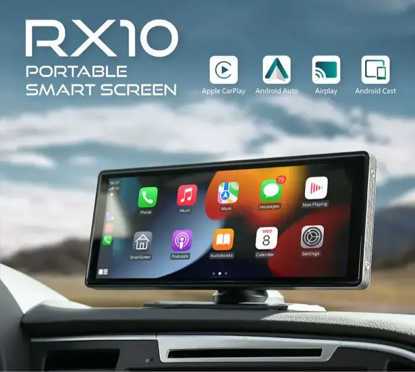 Torpido üstü taşınabilir CarPlay ekranı