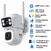 Blic Pro+ BLM-112 6MP Çift Lens IP Güvenlik Kamerası