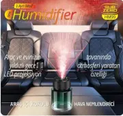 Subzero HM99 Otomatik Araç İçi Koku Difüzör | Lazer Yıldız Projeksiyonlu Aroma Sistemi