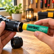 Sertec 18650 3.7V 2000 mAh Li-ion Şarj Edilebilir Pil
