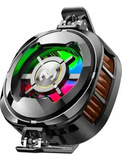 Memo CX06 Ios Android Soğutucu 15W Manyetik + Arka Klips 2'si 1 Arada Yarı Iletken Soğutma Fanı Radyatörü