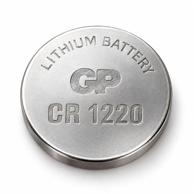 GP CR1220 3V Lityum Düğme Pil Anahtar ve Saat Pili