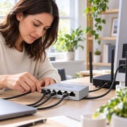 Zyxel GS-105B v5 5 Port Gigabit Switch Metal Ethernet Çoklayıcı