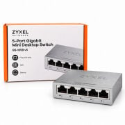 Zyxel GS-105B v5 5 Port Gigabit Switch Metal Ethernet Çoklayıcı
