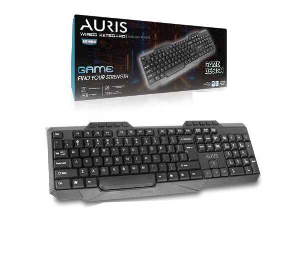 Auris ARS-MKB01 Multimedya Kablolu Q Klavye