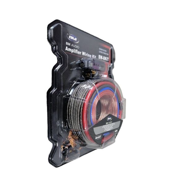 BM Audio Boschmann BM-8KİT 8GA Amfi Kablo Seti