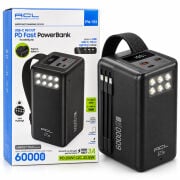 ACL PW-151 60000 mAh Hızlı Şarj Powerbank 22.5W Fenerli Kasa