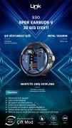 LİNKTECH S30 Kulak İçi Oyuncu Bluetooth Kulaklık